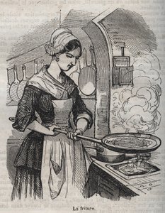 La friture - نقش في "La Physiologie du gout" لـ Jean Anthelme Brillat Savarin (Brillat-Savarin بواسطة بيرتال
