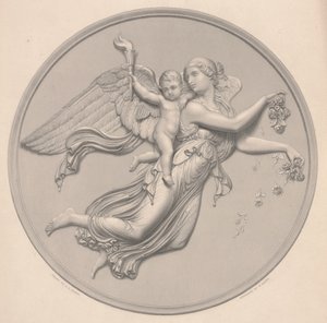 الصباح ، رسمه FR Roffe (من 1850 إلى 1863) ، نقش بواسطة William Callio Roffe (1817-89) ، منتصف القرن التاسع عشر (نقش نقش) بواسطة بيرتل (بعد) ثورفالدسن