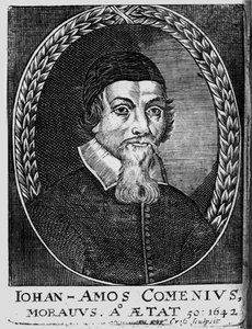 يوهان أموس كومينيوس ، 1642 بواسطة المدرسة البوهيمية