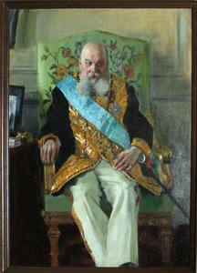 صورة للكونت دميتري مارتينوفيتش سولسكي 1833-1910 ، 1908 بواسطة بوريس ميخائيلوفيتش كوستودييف