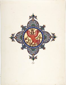 The Firebird في Tsarevna - Firebird باسم Tsarevna بواسطة Zvorykin ، Boris Vasilievich (1872-after 1935) ، ج. 1925 - الطباعة الحجرية الملونة - مجموعة خاصة