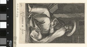 القديس يوحنا الليكوبوليس كناسك في زنزانته S. Joannes في Lyco (العنوان على الكائن) الناسك (عنوان المسلسل) Sacra eremvs Ascetarvm (عنوان المسلسل)