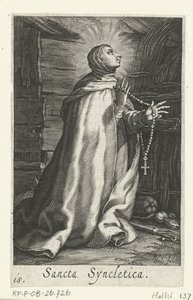 القديس سينكلتيكا الإسكندري كنسك Sancta Syncletica (العنوان على الكائن) الناسك (عنوان المسلسل) Sacra Eremus Ascetriarum (عنوان المسلسل)