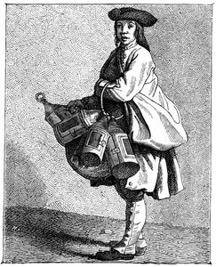 تاجر المصابيح ، 1737-1742. بواسطة Bouchardon