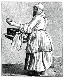 التفاح المخبوز !، 1737-1742. بواسطة Bouchardon