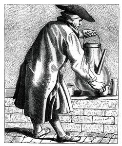 كافيه! مقهى! ، 1737-1742. بواسطة Bouchardon