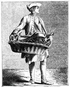 شراء ملاعق ودبابيس كاملة! ، 1737-1742. بواسطة Bouchardon