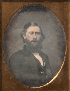 [الرجل الملتحي] ، 1853-57. بواسطة برادي وشركاه