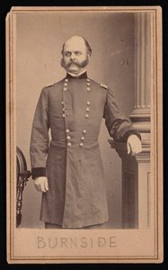 صورة أمبروز إيفريت بيرنسايد 1824-1881 ، حوالي 1860.