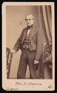 صورة هانيبال هاملين 1809-1891 ، 1857.