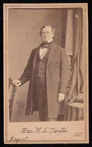 صورة وليام لويس دايتون 1807-1864 ، قبل عام 1864.