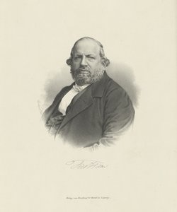 صورة الملحن فرديناند فون هيلير 1811-1885 ، ج. 1870.