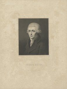 صورة الملحن جوزيف هايدن 1732-1809 ، ج. 1827.