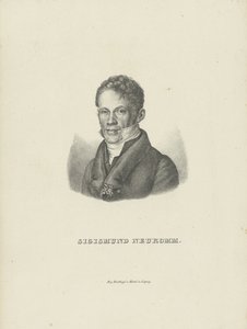 صورة عازف البيانو والملحن سيجيسموند فون نيوكوم 1778-1858 ، ج. 1830.