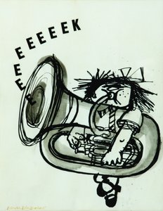 Eeeeeeek! (حبر على ورق)