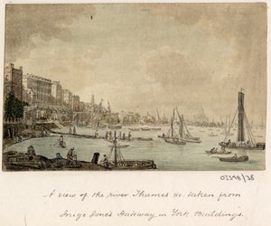 سلسلة من الرسومات التخطيطية والمناظر في بريطانيا العظمى والقارة وأمريكا 1772-1778 (ألوان مائية) بواسطة المدرسة البريطانية