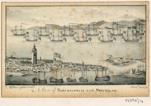 سلسلة من الرسومات التخطيطية والمناظر في بريطانيا العظمى والقارة وأمريكا 1772-1778 (ألوان مائية) بواسطة المدرسة البريطانية