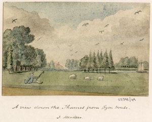 سلسلة من الرسومات التخطيطية والمناظر في بريطانيا العظمى والقارة وأمريكا 1772-1778 (ألوان مائية) بواسطة المدرسة البريطانية