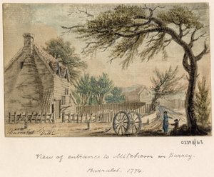 سلسلة من الرسومات التخطيطية والمناظر في بريطانيا العظمى والقارة وأمريكا 1772-1778 (ألوان مائية) بواسطة المدرسة البريطانية