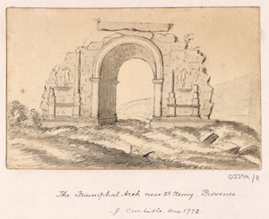 سلسلة من الرسوم التخطيطية والمناظر في بريطانيا العظمى والقارة وأمريكا 1772-1778 (رسم تخطيطي) بواسطة المدرسة البريطانية