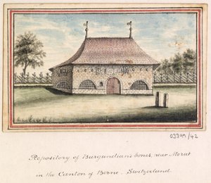 سلسلة من الرسومات التخطيطية والمناظر في بريطانيا العظمى والقارة وأمريكا 1772-1778 (ألوان مائية) بواسطة المدرسة البريطانية