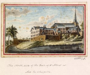 سلسلة من الرسومات التخطيطية والمناظر في بريطانيا العظمى والقارة وأمريكا 1772-1778 (ألوان مائية) بواسطة المدرسة البريطانية