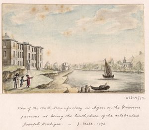 سلسلة من الرسومات التخطيطية والمناظر في بريطانيا العظمى والقارة وأمريكا 1772-1778 (ألوان مائية) بواسطة المدرسة البريطانية