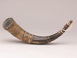قرن مسحوق ، 1780 حوالي بواسطة المدرسة البريطانية