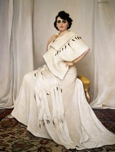صورة لآنا لولي (1888-1973)، عشيقة بيترو ماسكانيي، رسم برونو كرواتو (1875-1948) بواسطة برونو كرواتو