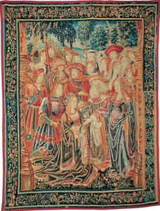 قصة تروي. العفو عن هيلين ، ج. 1520 بواسطة مصنع بروكسيل