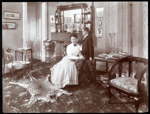 غرفة في فندق كاديلاك ، 1907 (طباعة الجيلاتين الفضي)