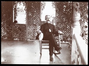 الضابط البحري الأمريكي الأدميرال ويليام توماس سامبسون ، هافانا ، 1902 (طباعة الجيلاتين الفضي)
