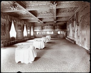 غرفة الاستقبال في فندق Delmonico ، 1902 (طباعة الجيلاتين الفضي) بواسطة شركة بايرون