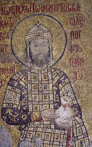 Emperor John Comnenus in Hagia Sophia (mosaic) بواسطة البيزنطية