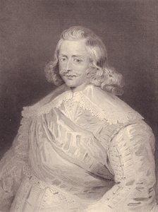 Portrait of Spanish Cardinal and General Ferdinand of Habsburg (1609-1641), engraving بواسطة جي بي وبراون جيه وروبوتام