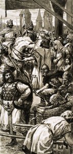 عقد الملك وينسيسلاس ملك بوهيميا السلام مع الألمان في عهد هنري الأول بواسطة سي إل دوتي