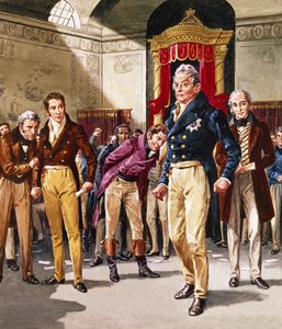 ويليام الرابع (1765-1837) انتصار الإصلاحيين (غواش على ورق)