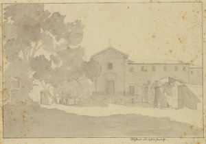 دير Capuchin في Castel Gandolfo جنوب شرق روما. بواسطة كريستوفر فيلهلم إكرسبيرج