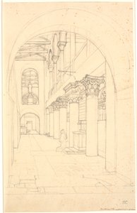 Et parti i kirken S. Lorenzo fuori le Mura، Rom بواسطة كريستوفر فيلهلم إكرسبيرج