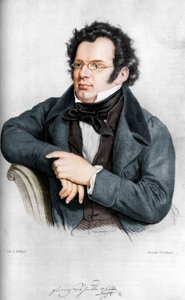 فرانز بيتر شوبرت 1797-1828 ، ملحن نمساوي بواسطة مساعد C