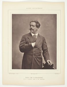 بول دي كاساجناك (كاتب وصحفي سياسي فرنسي ، 1842-1904) بواسطة جيم كلاري