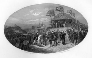 القبض على s-Hertogenbosch بواسطة فريدريك هندريك من أورانج ، هولندا ، 1629 ، c1870. بواسطة دومينيكو ديل باربيير