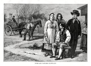 الأنواع والأزياء في فنلندا ، 1879