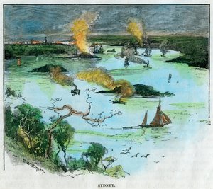 سيدني ، نيو ساوث ويلز ، أستراليا ، c1885. بواسطة سي ويلكنسون