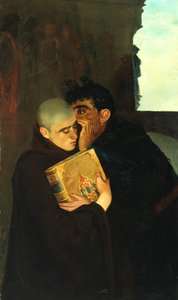 العنكبوت في الدير ، 1881. بواسطة كالسيدونيو رينا