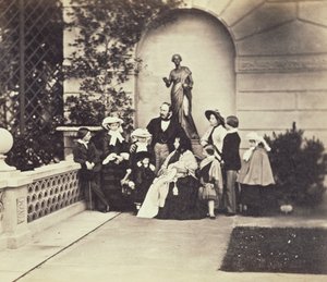 العائلة المالكة ، أوزبورن 1857