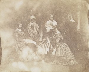 34. المجموعات الفنية في مواقف مختلفة ، كاليفورنيا. 1845. بواسطة كالفرت جونز