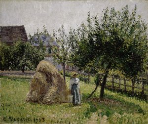 أشجار التفاح في Eragny ، صباح مشمس ، 1903 بواسطة كميل يعقوب بيسارو