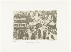 بلاس دو هافر Place du Havre in Paris on Z (العنوان على الكائن) بواسطة André Tailliardat (ربما)