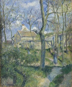 الطريق إلى Les Pouilleux ، Pontoise ، 1881 بواسطة كميل يعقوب بيسارو